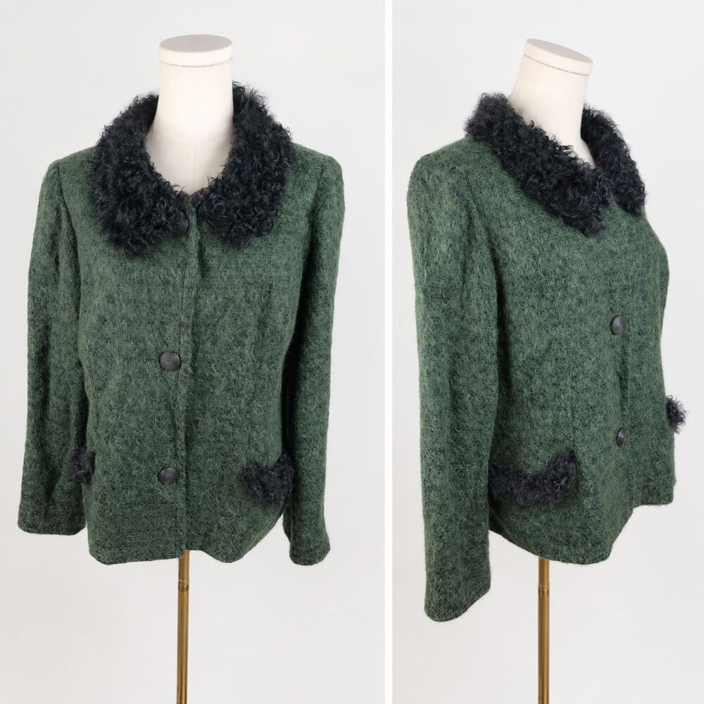 Dolores' Unique Designs Mohair Jacket Blazer Made in Texas Mohair Clothing